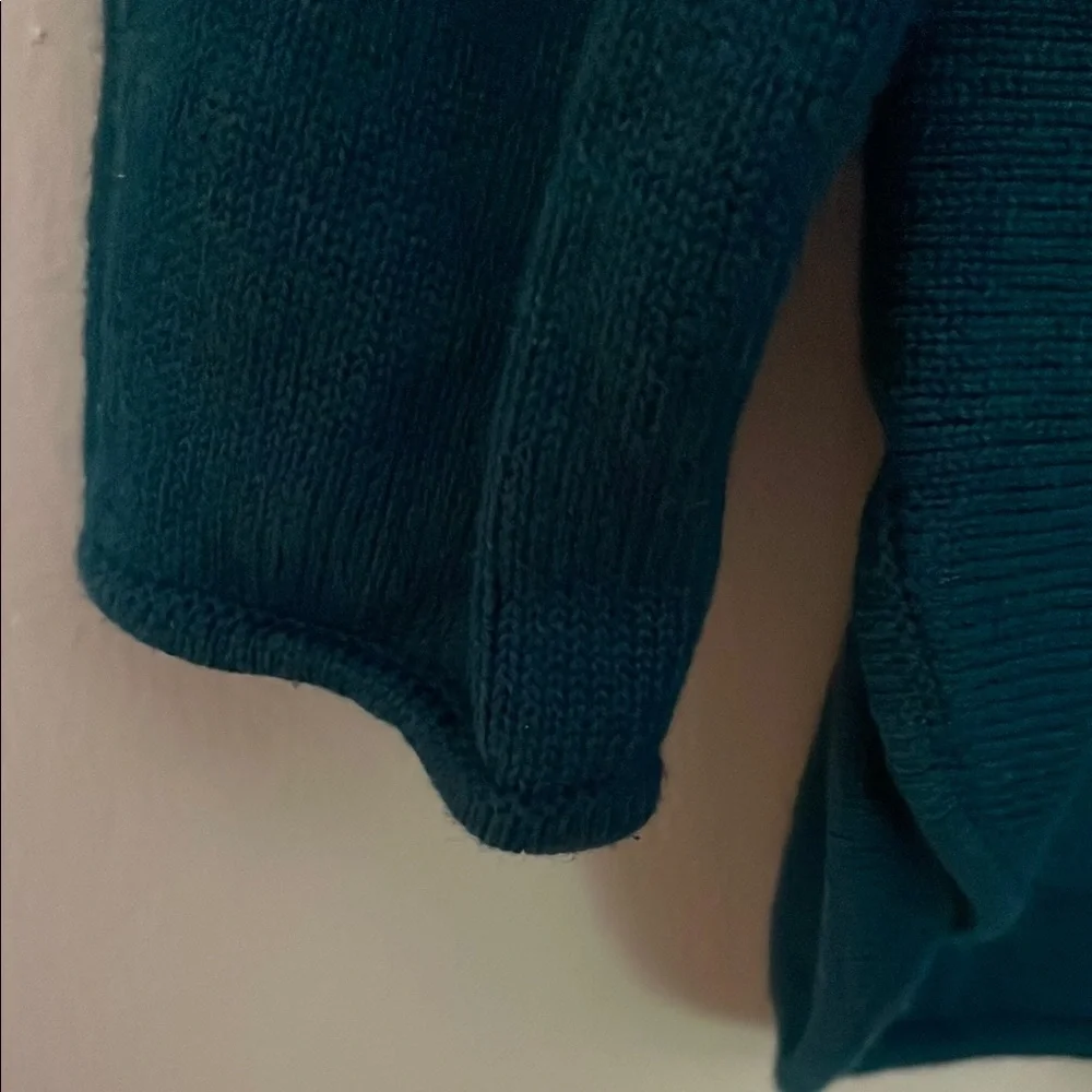 Michael Kors Deep Teal Sweater Top - Picture 3 of 6